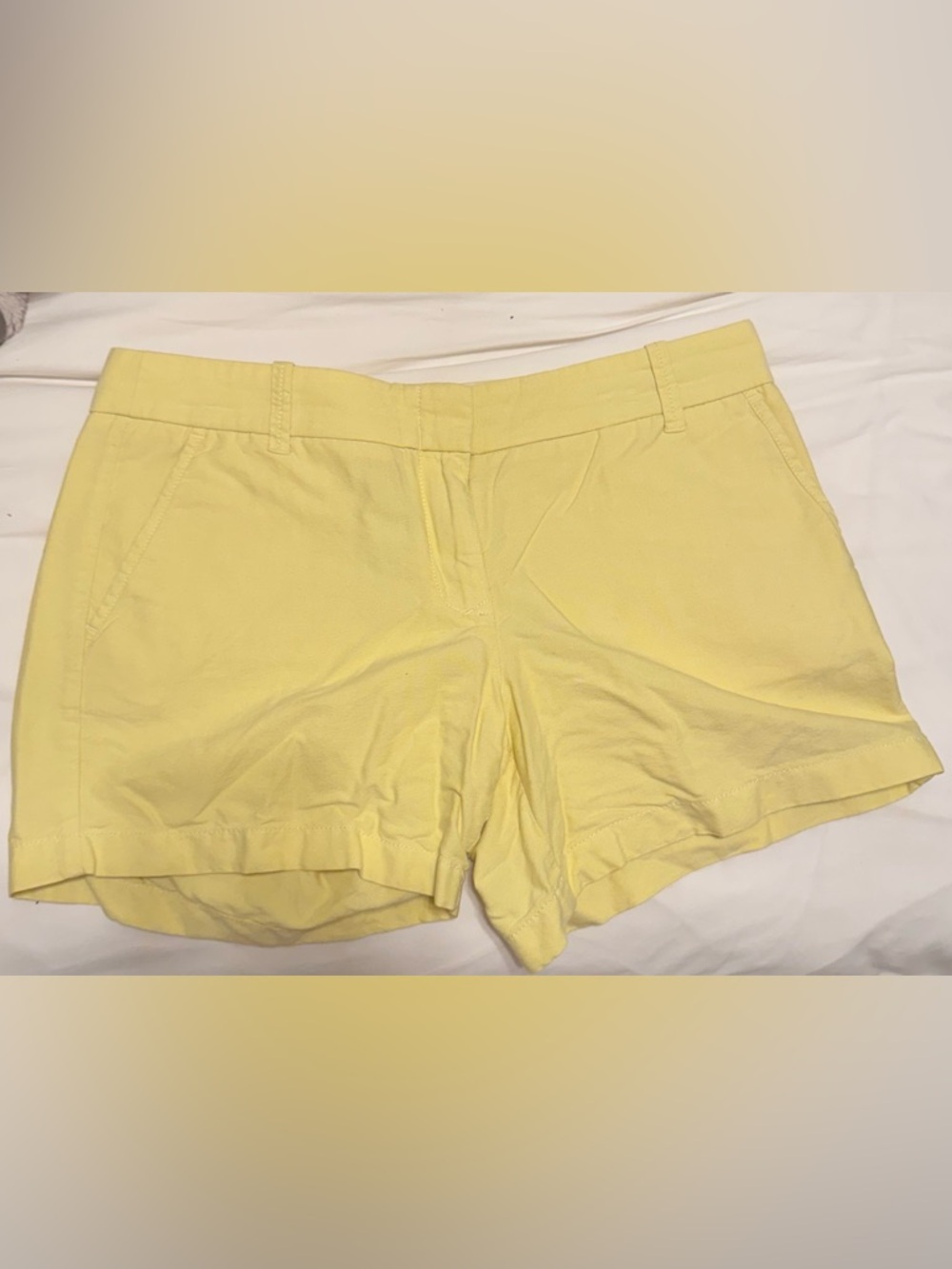 J. Crew Yellow Shorts